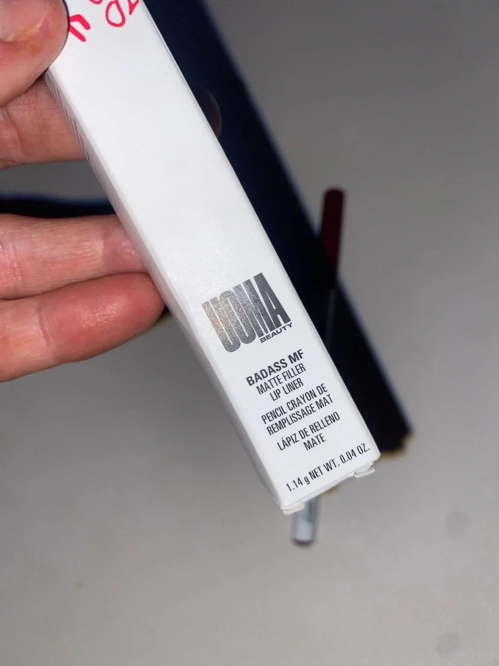 Uoma Beauty Badass MF Matte Lip Liner‎ in Ross